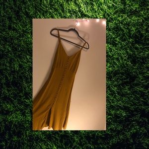 Yellow Forever 21 dress